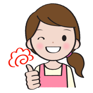 いいねをする女性