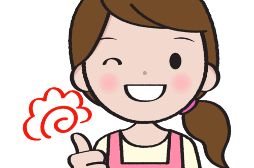 いいねをする女性