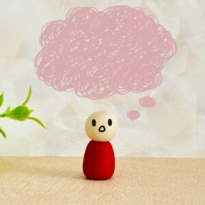 モヤモヤと考える人